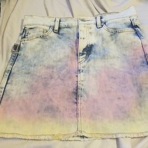 Zadig & voltaire juicy tie dye  mini skirt size 34 EU. Great deal!